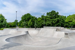 Bowl Skateanlage Parkallee Leipzig Grünau