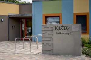 Eingangsbereich der Kita Leuna