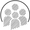 Icon Kooperation und Teilhabe 