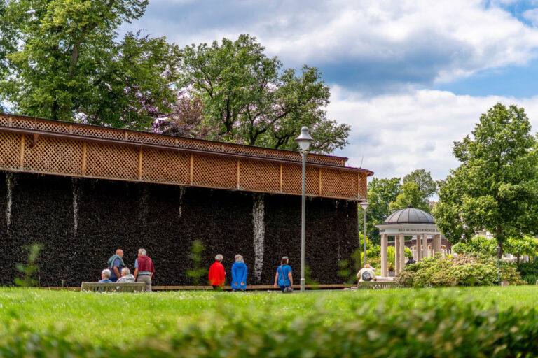 Foto vom Gradierwerk Bad Schmiedeberg