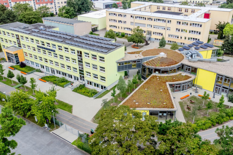 Foto vom Campus der Heide-Grundschule Bad Düben