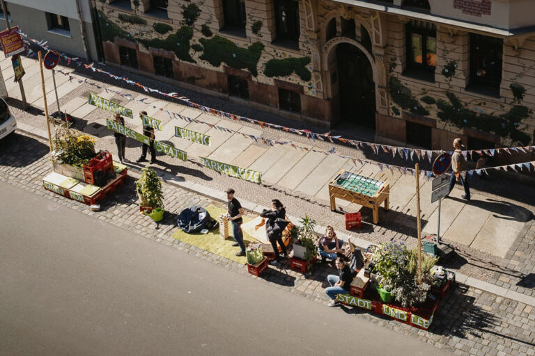 Parking Day Ökolöwe Leipzig